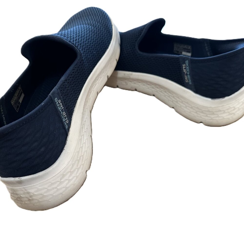 Blue Women's Sketchers GoWalk Slip-Ins - size 9.5